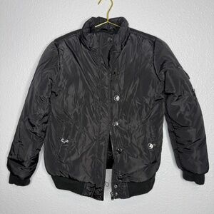 Justice Girl's black winter puffer‎ Jacket / Coat